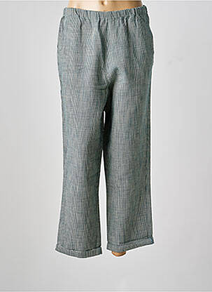 Pantalon 7/8 talie elastică mărime normală verde BELLEROSE femeie