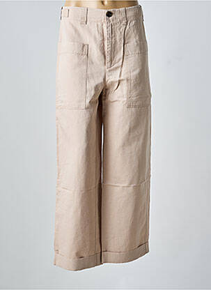 Pantalon larg roz SOEUR femeie