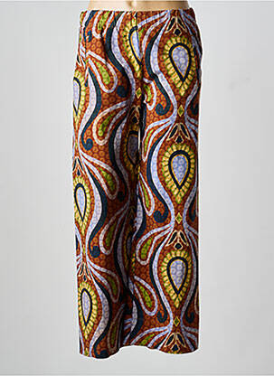 Pantalon larg maro HOD femeie