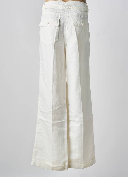 Blugi cu croială evazată bej ESSENTIEL ANTWERP femeie