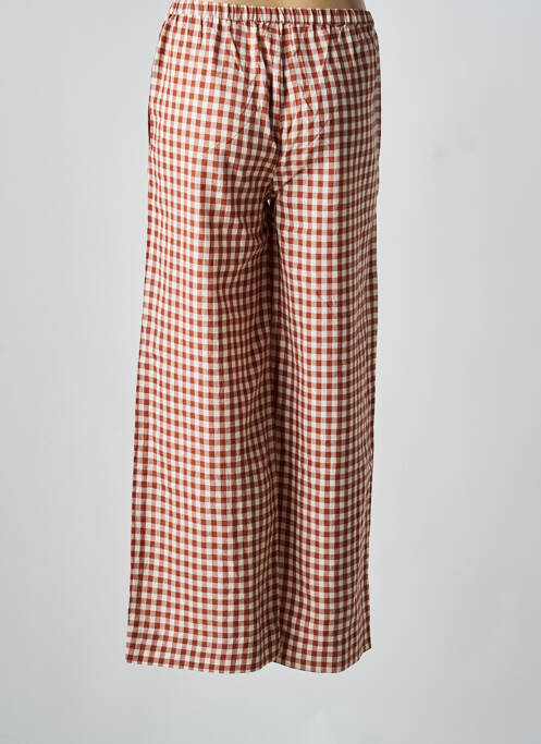 Pantalon larg maro V.DE.VINSTER femeie