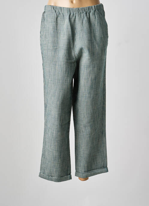 Pantalon 7/8 verde BELLEROSE femeie