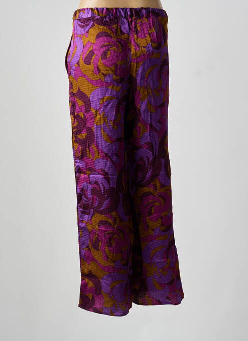 Pantalon larg violet HOD femeie
