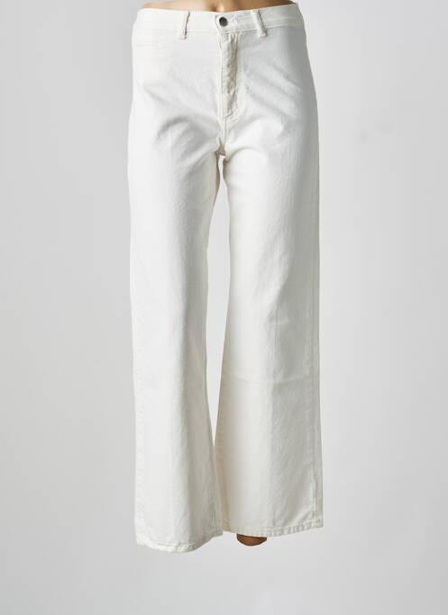 Blugi cu croială largă bej ACQUAVERDE femeie