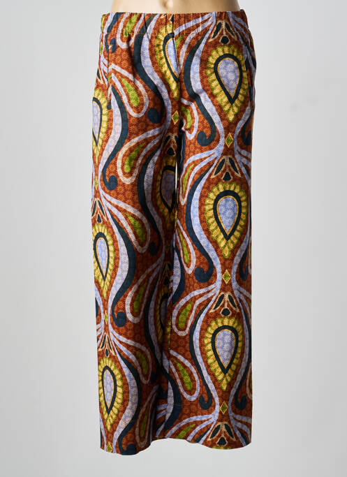 Pantalon larg maro HOD femeie