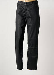 Pantalon drept elasticitate mărime normală negru MARC CAIN femme