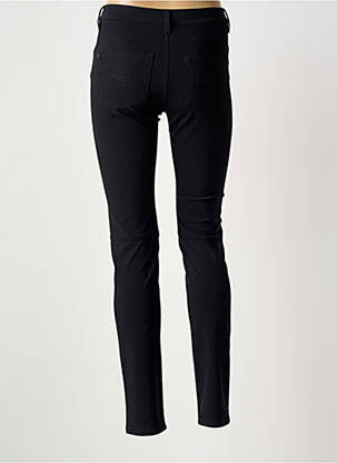Pantalon slim țesătură poplin mărime normală negru RAFFAELLO ROSSI femeie