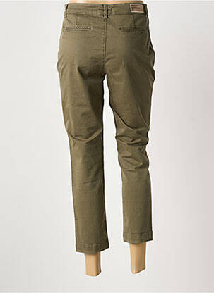Pantalon 7/8 elasticitate mărime normală verde ZAPA femeie