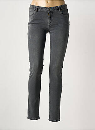 Blugi cu croială slim elasticitate mărime normală gri TRUSSARDI JEANS femeie
