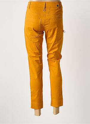 Pantalon 7/8 elasticitate mărime normală portocalie HICH USE femeie