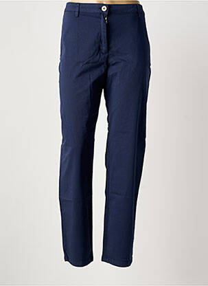 Pantalon drept albastru TRUSSARDI JEANS femeie