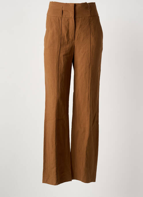 Pantalon drept maro RAFFAELLO ROSSI femeie