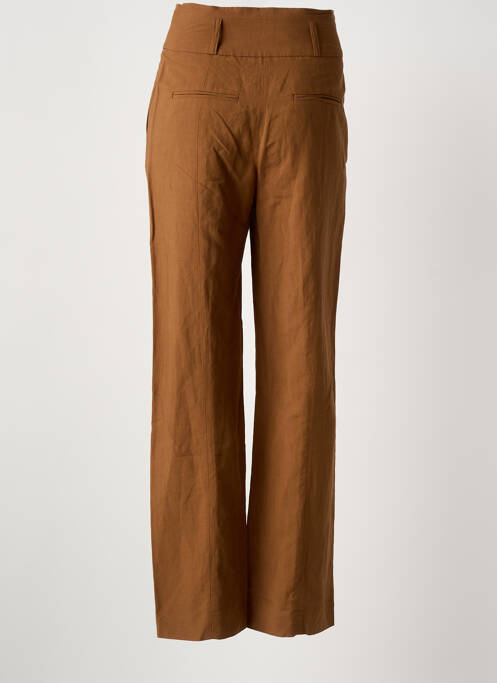 Pantalon drept maro RAFFAELLO ROSSI femeie