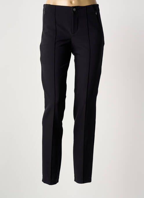 Pantalon slim negru MAC femeie