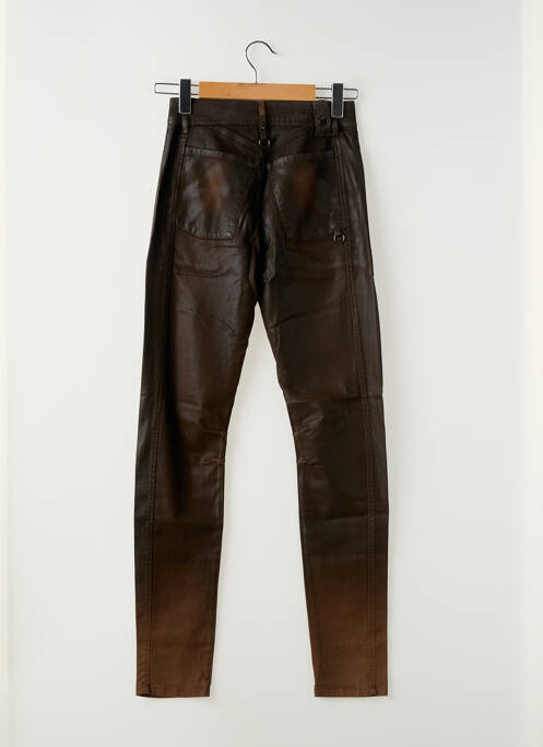 Pantalon slim maro HICH USE femeie