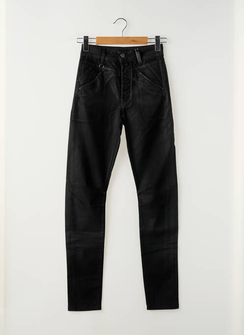 Pantalon slim negru HICH USE femeie