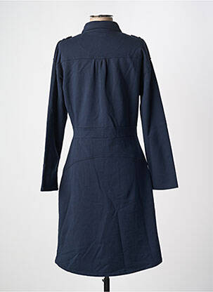 Rochie midi mâneci lungi mâneci lungi albastru AERONAUTICA femeie