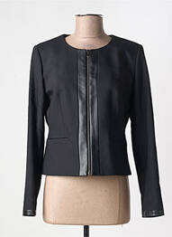 Jachete casual guler rotund negru ZAPA femme