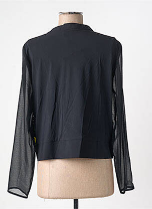 Jachete casual guler rotund negru BLEU BLANC ROUGE femeie