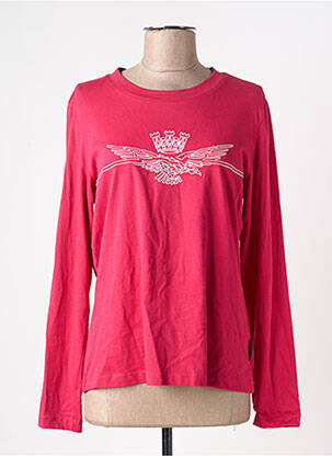Tricou mâneci lungi mâneci lungi roz AERONAUTICA femeie