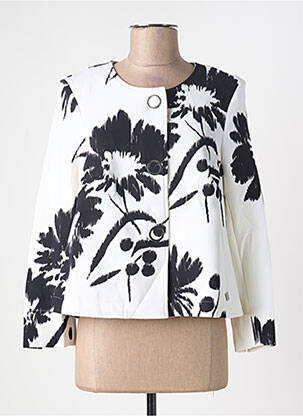 Jachete casual guler rotund alb AIRFIELD femeie