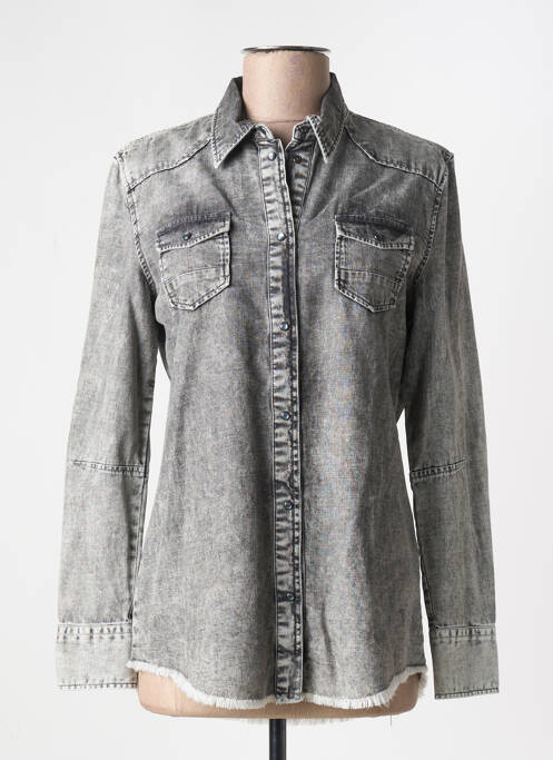 Cămașă gri TRUSSARDI JEANS femeie
