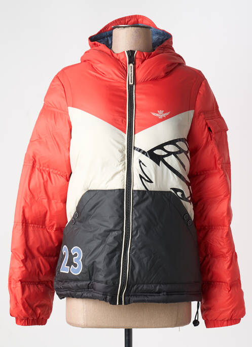 Geacă matlasată portocaliu AERONAUTICA femeie