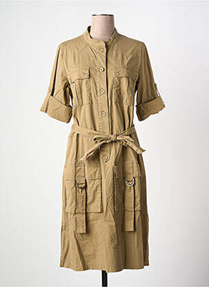 Rochie midi verde AERONAUTICA femeie