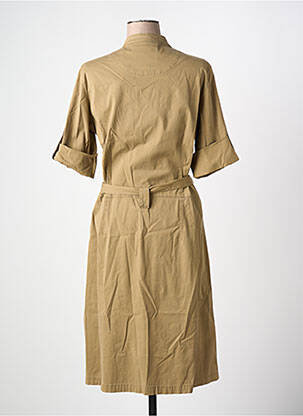 Rochie midi mâneci scurte mâneci scurte verde AERONAUTICA femeie