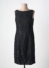 Rochie midi fără mâneci fără mâneci negru CHRISTIE DE LA RUE femme