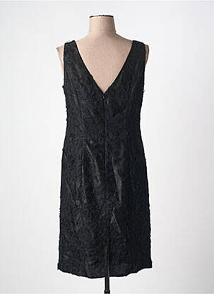 Rochie midi fără mâneci fără mâneci negru CHRISTIE DE LA RUE femeie
