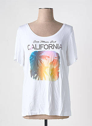 Tricou alb AIRFIELD femeie