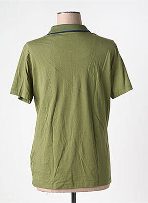 Polo broderie mâneci scurte verde AERONAUTICA femeie