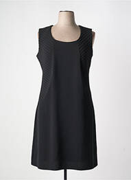 Rochie midi fără mâneci fără mâneci negru DOUCEL femeie
