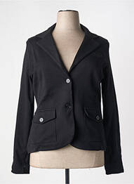Sacou croială cambrată negru AERONAUTICA femme