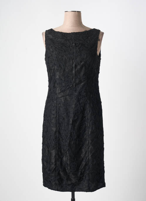 Rochie midi negru CHRISTIE DE LA RUE femeie