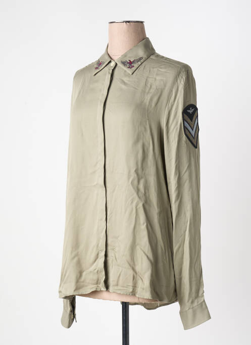 Cămașă verde AERONAUTICA femeie