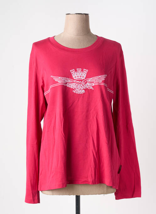 Tricou roz AERONAUTICA femeie