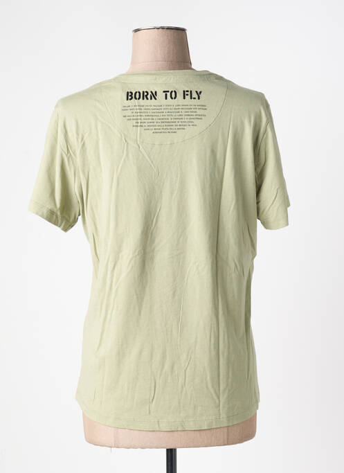 Tricou verde AERONAUTICA femeie