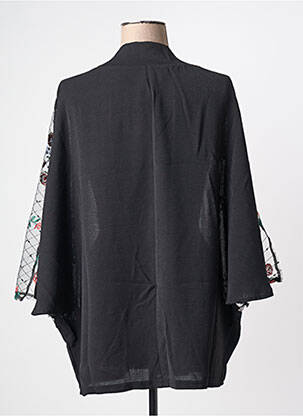 Jachete kimono guler în v negru MULTIPLES femeie