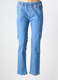 Blugi cu croială slim buzunare albastru MULTIPLES femme