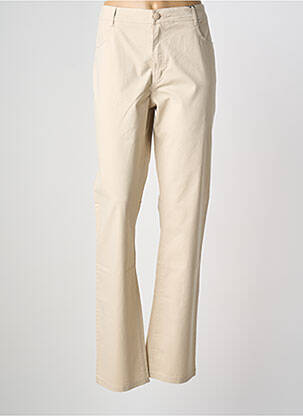 Blugi cu croială dreaptă bej MULTIPLES femeie