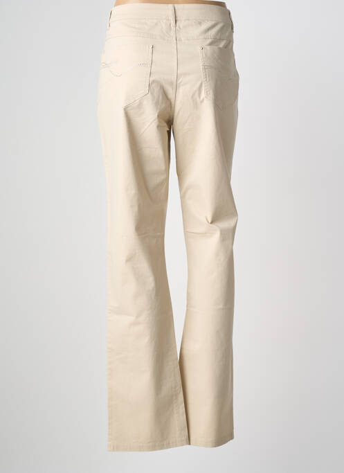 Blugi cu croială dreaptă bej MULTIPLES femeie