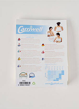 Lenjerie maternitate elasticitate alb CARRIWELL femeie