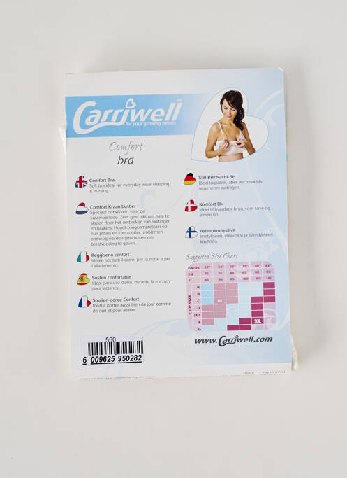 Lenjerie maternitate alb CARRIWELL femeie