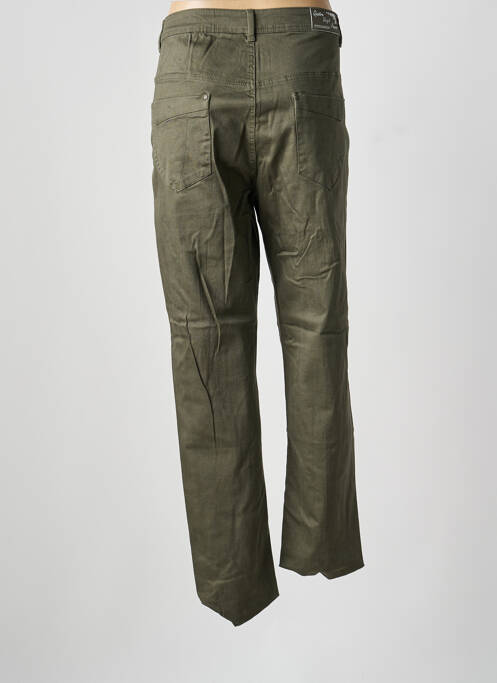 Blugi cu croială slim verde QUATRE VINGT JOURS femeie