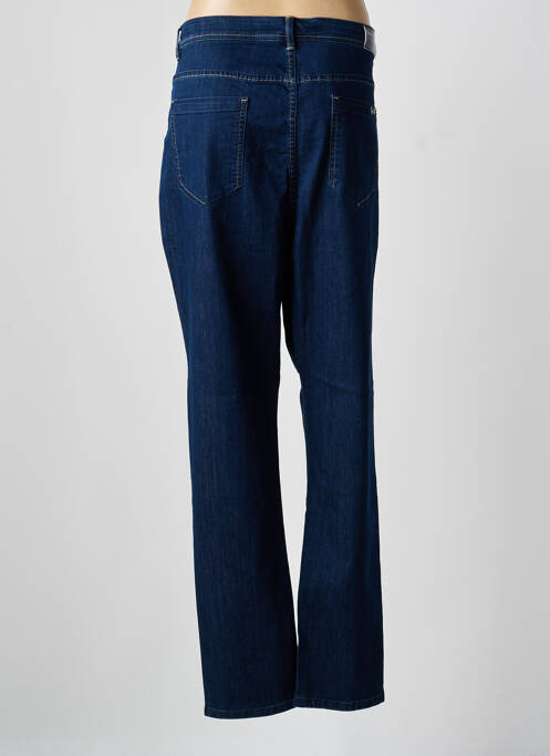 Blugi cu croială slim albastru QUATRE VINGT JOURS femeie
