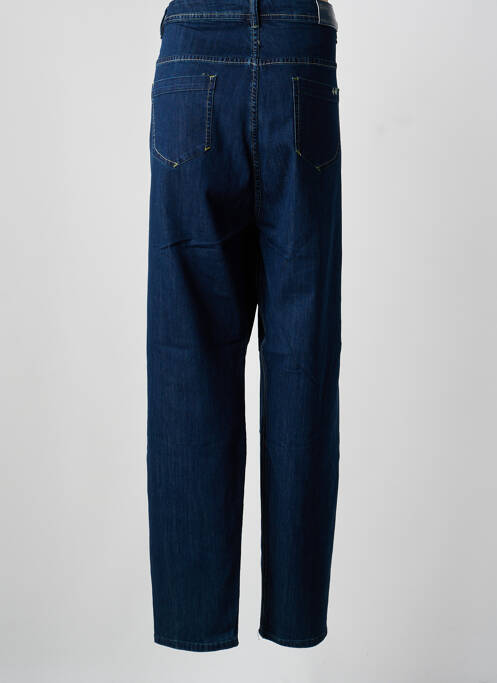 Blugi cu croială slim albastru QUATRE VINGT JOURS femeie