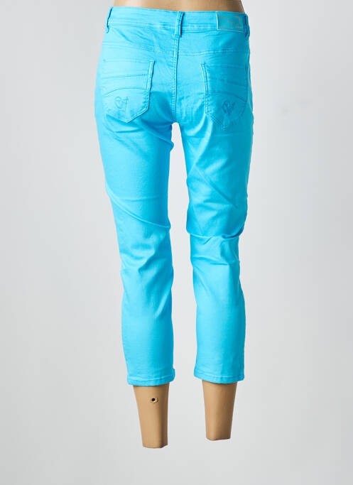 Blugi cu croială slim albastru deschis QUATRE VINGT JOURS femeie