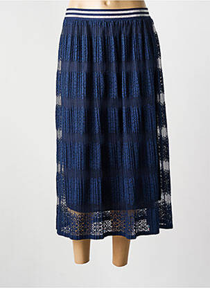 Fustă lungă albastru GRIFFON femeie